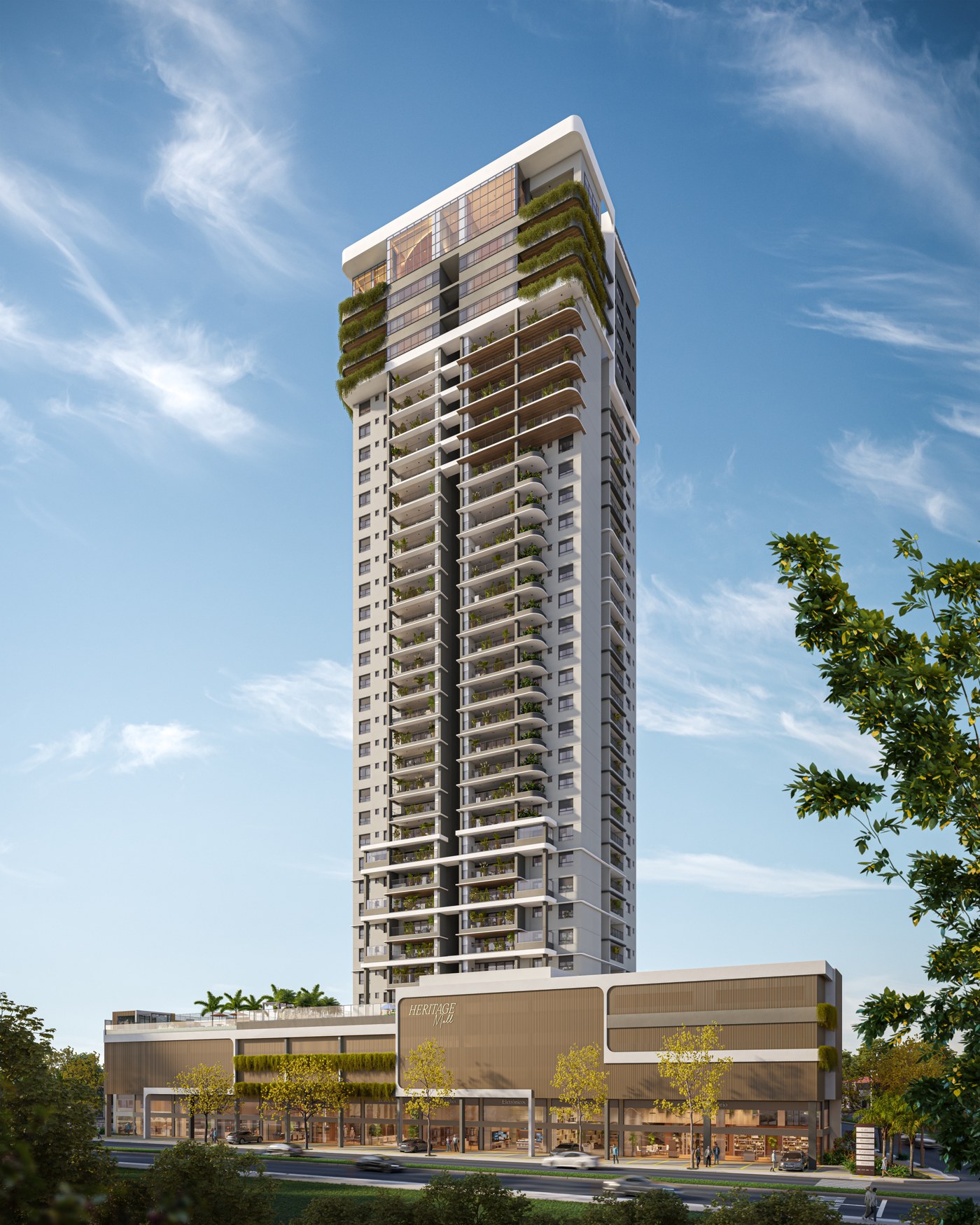 Perspectiva do empreendimento Heritage Kasa Signature, Rio Verde – GO